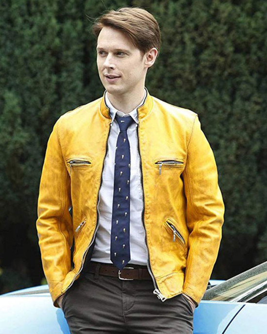 Dirk Gently’s Holistic Detective Agency Yellow Leather Jacket