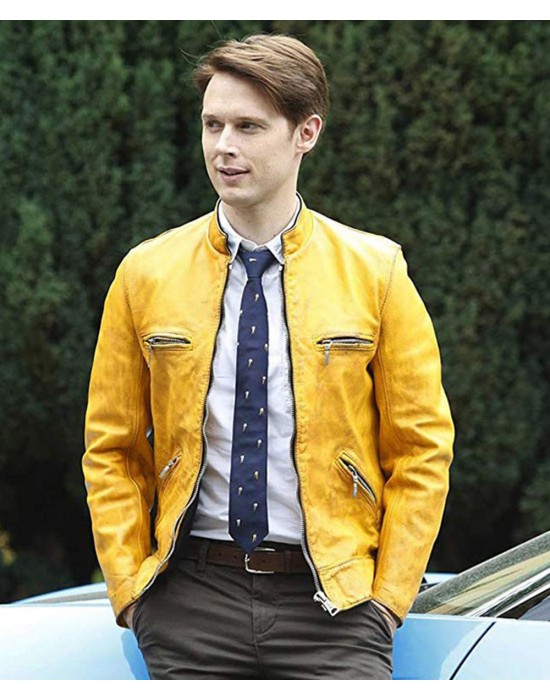 Dirk Gently’s Holistic Detective Agency Yellow Leather Jacket