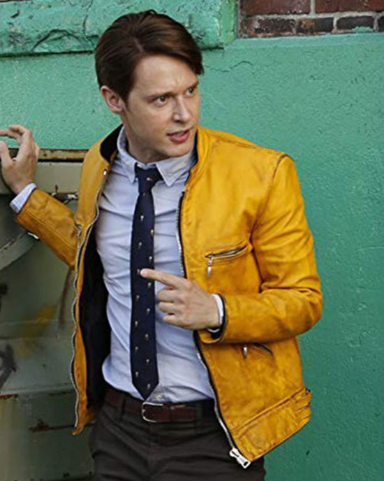 Dirk Gently’s Holistic Detective Agency Yellow Leather Jacket
