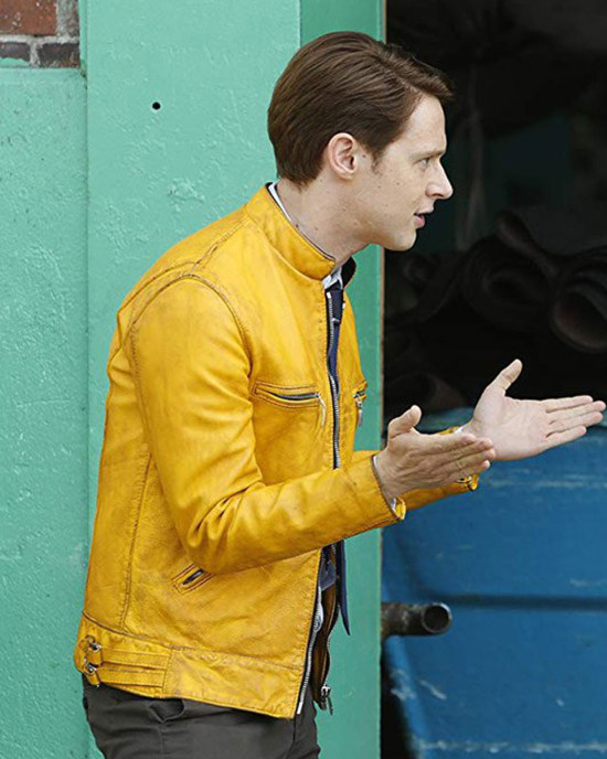 Dirk Gently’s Holistic Detective Agency Yellow Leather Jacket