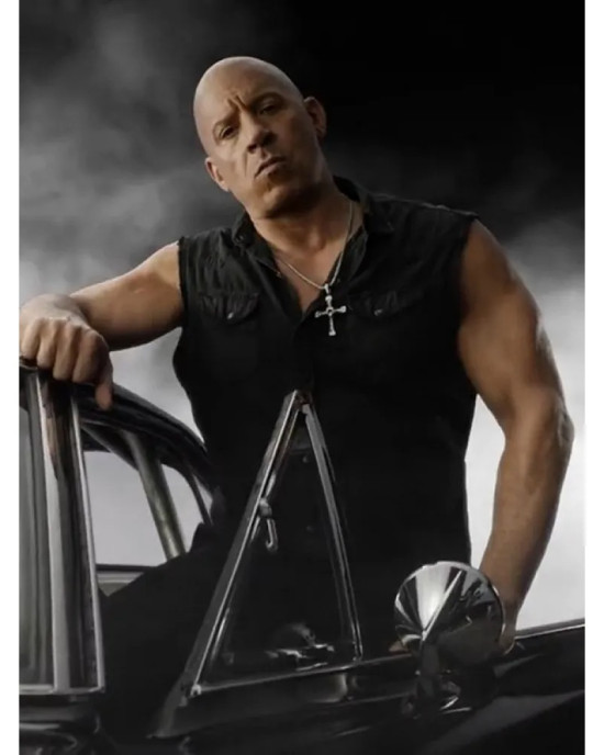 Dominic Toretto Fast X 2023 Vin Diesel Black Vest Dominic Toretto Fast X 2023 Vin Diesel Black Vest