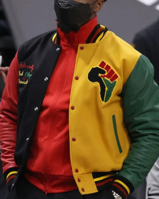 Donovan Mitchell HBCU Pride Varsity Jacket Donovan Mitchell HBCU Pride Varsity Jacket