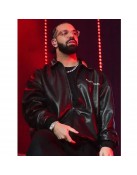 Drake Amici Violente Leather Jacket