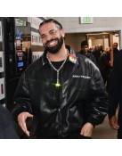 Drake Amici Violente Leather Jacket