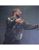 Drake Amici Violente Leather Jacket
