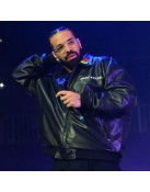 Drake Amici Violente Leather Jacket