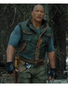 Dwayne Johnson Jumanji 2 Leather Vest