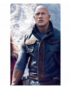 Dwayne Johnson Jumanji 2 Leather Vest