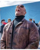 Dwayne Johnson Red Notice Distressed Leather Coat Dwayne Johnson Red Notice Distressed Leather Coat