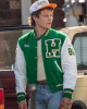 Eddie Munson Green Letterman Varsity Jacket Stranger Things S04 Eddie Munson Green Letterman Varsity Jacket Stranger Things S04