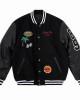 Eight & Nine No Worries Letterman Jacket Eight & Nine No Worries Letterman Jacket
