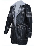 Elder Maxson Black Leather Coat