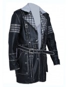 Elder Maxson Black Leather Coat