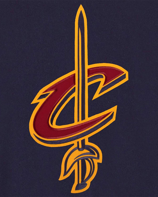Embroidered Cleveland Cavaliers Wool Navy Varsity Jacket Embroidered Cleveland Cavaliers Wool Navy Varsity Jacket