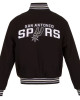 Embroidered San Antonio Spurs Varsity Black Wool Jacket Embroidered San Antonio Spurs Varsity Black Wool Jacket