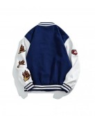 Embroidered Varsity Jacket