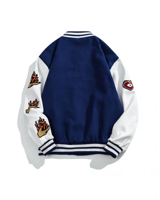Embroidered Varsity Jacket Embroidered Varsity Jacket