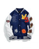 Embroidered Varsity Jacket Embroidered Varsity Jacket