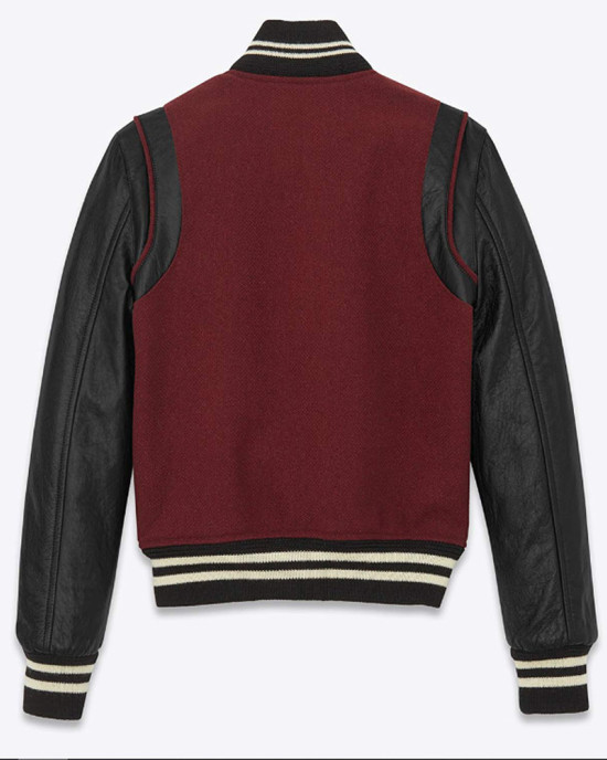 FBI Keisha Castle-Hughes Maroon and Black Varsity Jacket FBI Keisha Castle-Hughes Maroon and Black Varsity Jacket