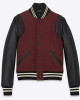 FBI Keisha Castle-Hughes Maroon and Black Varsity Jacket FBI Keisha Castle-Hughes Maroon and Black Varsity Jacket