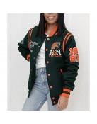 Florida A&M University Green Varsity Jacket