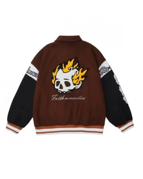 Faith and Lies Varsity Jacket Faith and Lies Varsity Jacket