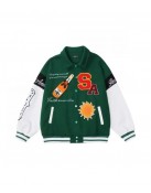 Faith and Lies Varsity Jacket