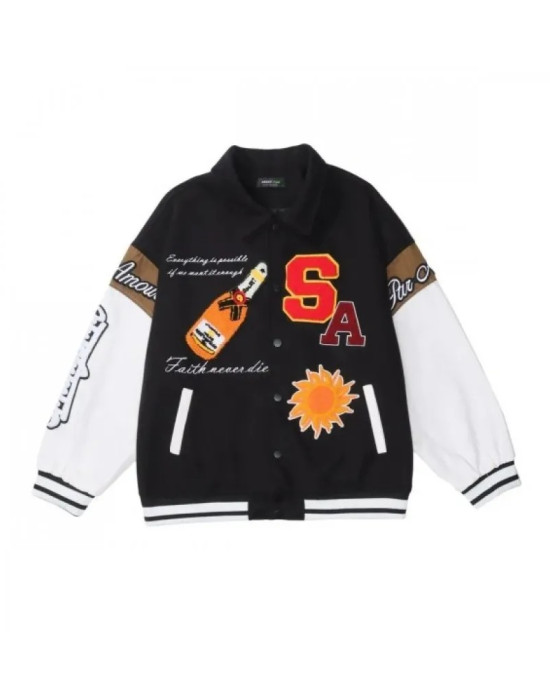 Faith and Lies Varsity Jacket Faith and Lies Varsity Jacket