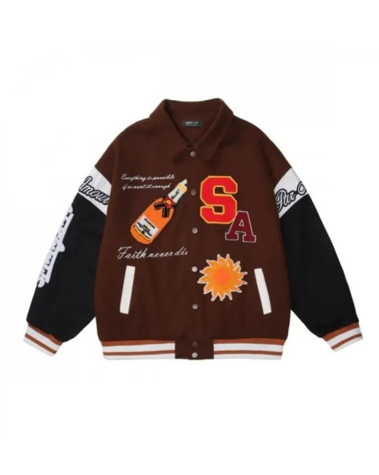 Faith and Lies Varsity Jacket Faith and Lies Varsity Jacket