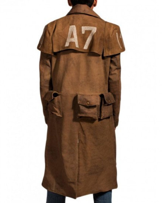 Fallout New Vegas NCR Veteran Ranger Duster Leather Coat