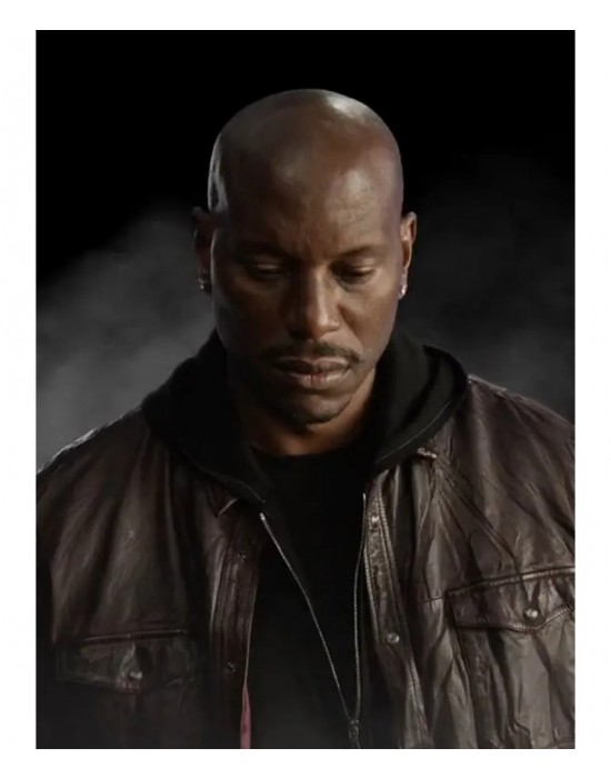 Fast X Tyrese Gibson Brown Leather Jacket