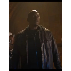 Fast X Tyrese Gibson Brown Leather Jacket