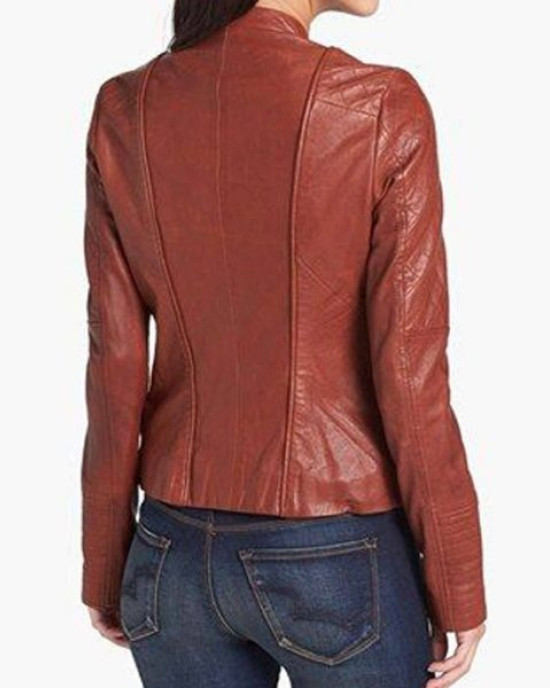 Fifty Shades of Grey Dakota Johnson Brown Leather Jacket Fifty Shades of Grey Dakota Johnson Brown Leather Jacket