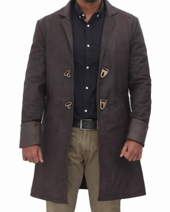 Firefly Malcolm Reynolds Coat – Brown Suede 3/4 Length Style Firefly Malcolm Reynolds Coat – Brown Suede 3/4 Length Style
