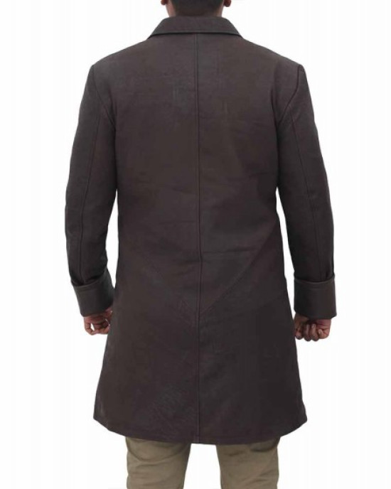 Firefly Malcolm Reynolds Coat – Brown Suede 3/4 Length Style Firefly Malcolm Reynolds Coat – Brown Suede 3/4 Length Style