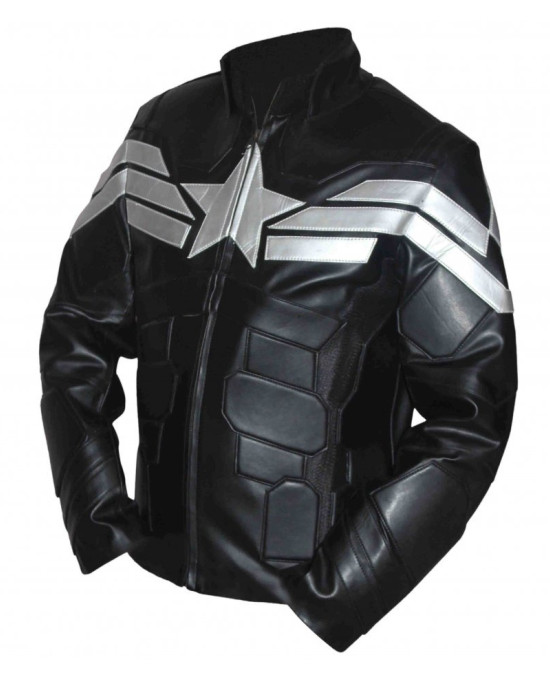 First Avenger Captain America Leather Jacket