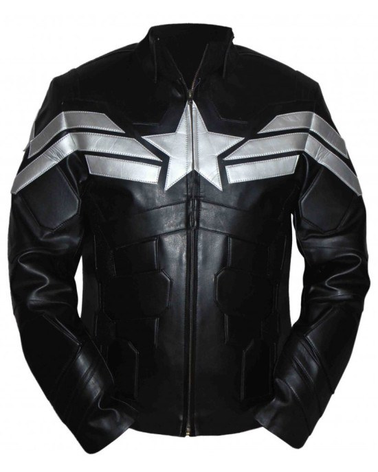 First Avenger Captain America Leather Jacket