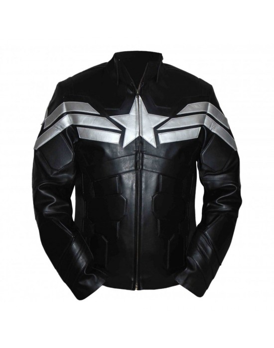 First Avenger Captain America Leather Jacket