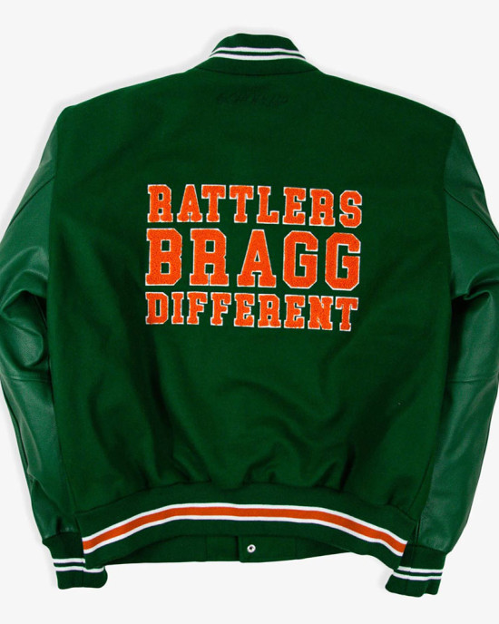 Florida A&M University Motto Green Varsity Jacket Florida A&M University Motto Green Varsity Jacket