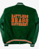Florida A&M University Motto Green Varsity Jacket Florida A&M University Motto Green Varsity Jacket