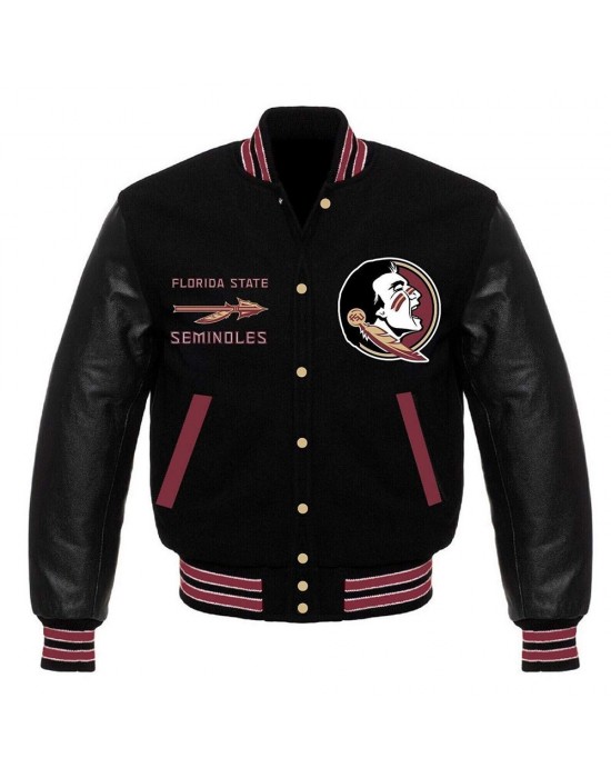 Florida State Seminoles Varsity Black Jacket