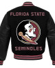 Florida State Seminoles Varsity Black Jacket Florida State Seminoles Varsity Black Jacket