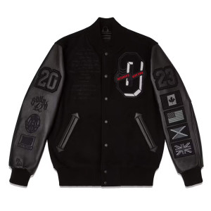 For All The Dogs OVO Varsity Jacket