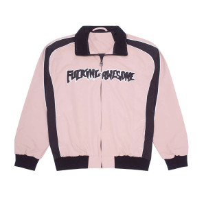 Fucking Awesome Two Tone Warm Up Pink and Black Jacket