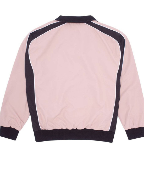 Fucking Awesome Two Tone Warm Up Pink and Black Jacket Fucking Awesome Two Tone Warm Up Pink and Black Jacket
