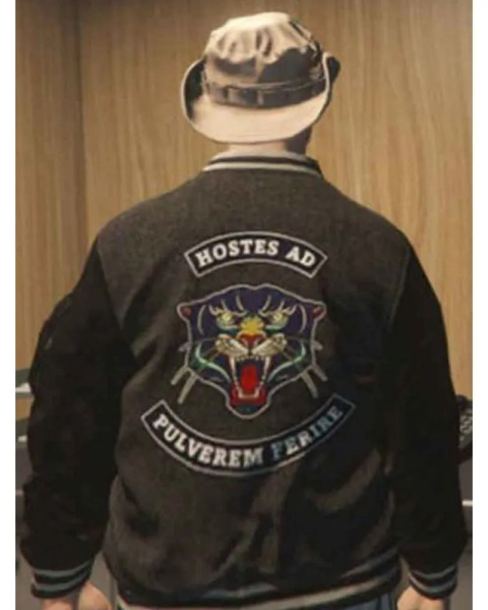 GTA 6 Panther Varsity Jacket GTA 6 Panther Varsity Jacket