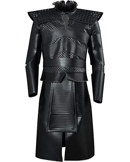 Game of Thrones Costume Season 8 Night's King Halloween Outfit Leader of The White Walkers Suit Game of Thrones Costume Season 8 Night's King Halloween Outfit Leader of The White Walkers Suit