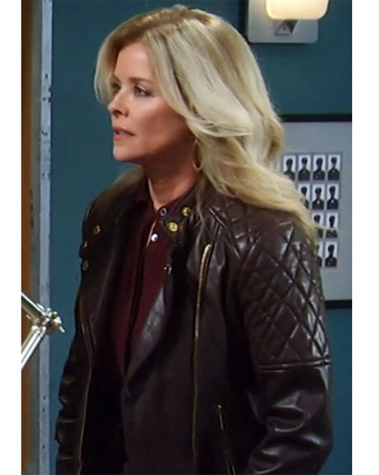 General Hospital Kristina Wagner Leather Jacket General Hospital Kristina Wagner Leather Jacket