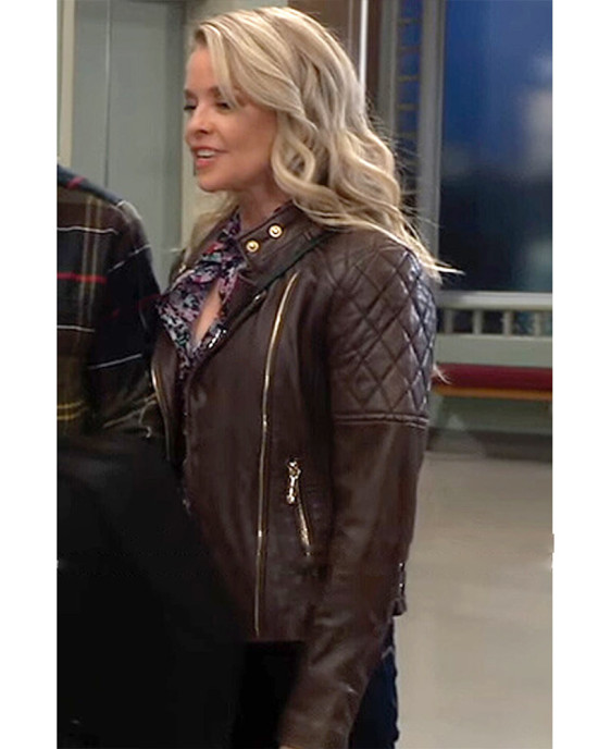 General Hospital Kristina Wagner Leather Jacket General Hospital Kristina Wagner Leather Jacket