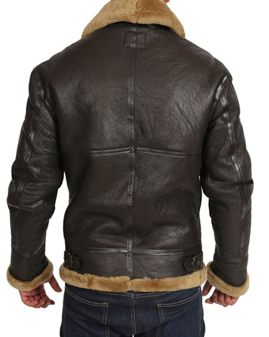 Genuine Brown B3 Bomber Jacket